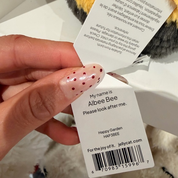 Jellycat my name is Albee bee - Picture 6 of 6